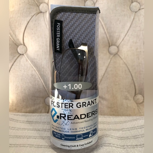 Foster Grant Blue Light e-Readers (+1.00) Reading Glasses - Picture 4 of 7